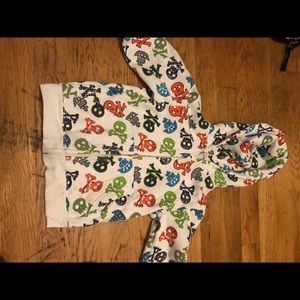 Falls Creek 2T Boys spring jacket w/skulls